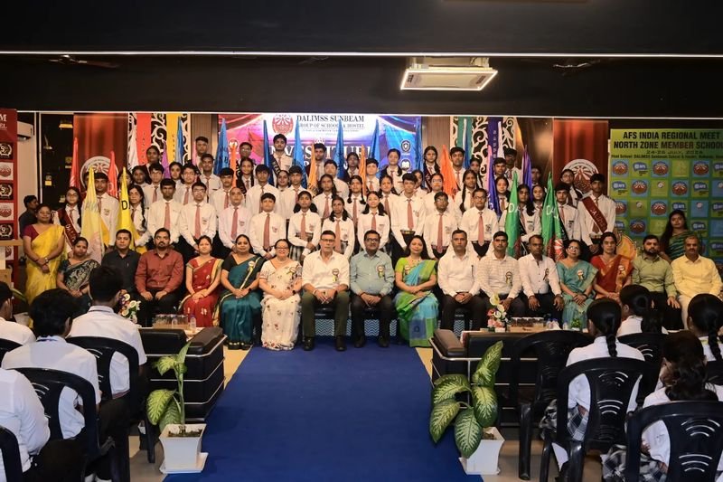 The student council investiture ceremony at Rohania