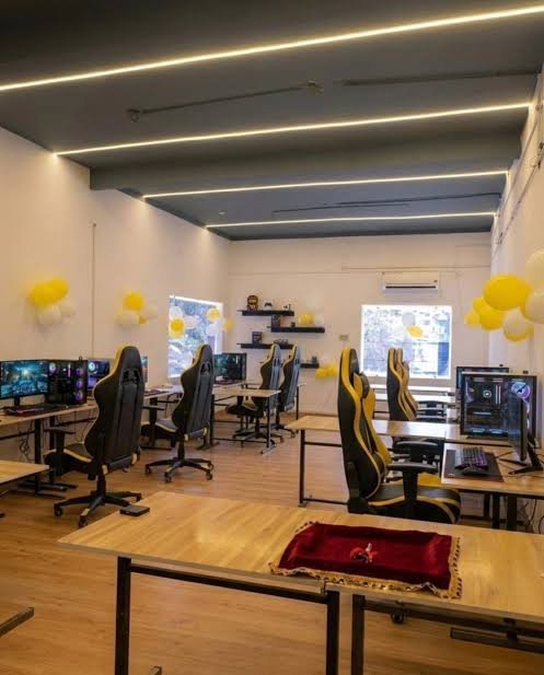 The new E-sports lab at Dalimss Sunbeam School Sigra