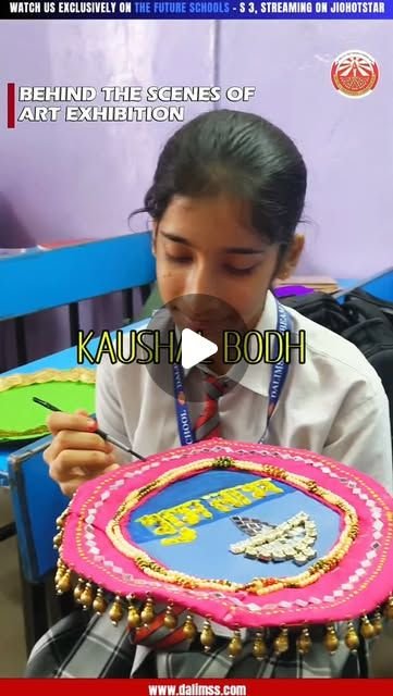 Kaushal Bodh art exhibition, behind the scenes, Mahmoorganj