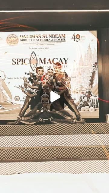SPIC MACAY Gotipua dance performance at Rohania, Rohania