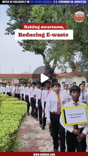 E-waste awareness assembly and rally, Rohania