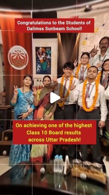 Class 10 board toppers 2026, Dalimss Sunbeam Group of Schools