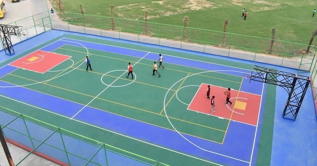 Basketball court at Dalimss Sunbeam