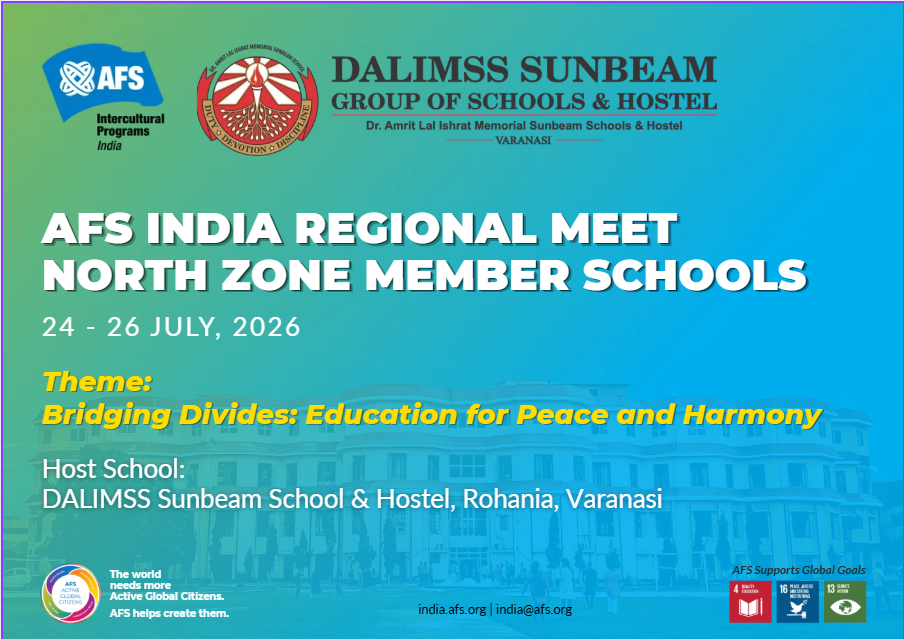 AFS INDIA REGIONAL MEET North ZONE MEMBER SCHOOLS